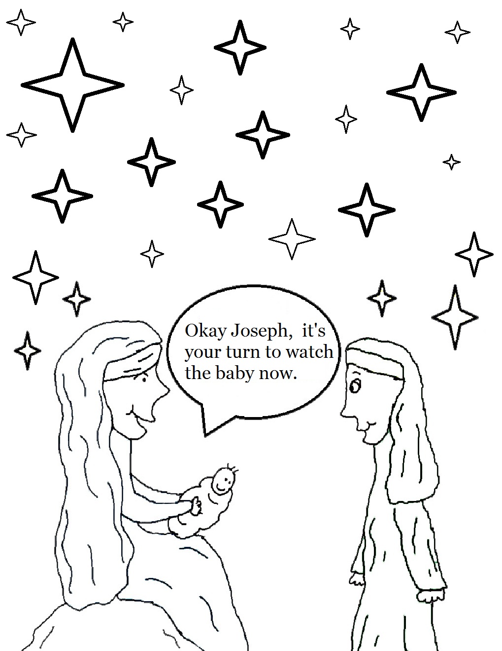 Jesus Coloring Pages